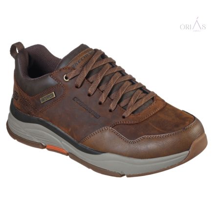 skechers 210021/cdb benago-hombr barna férfi félcipő 48 1/2