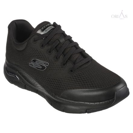 skechers 232040ww/bbk arch fit fekete férfi edzőcipő"k" szélesség 48 1/2