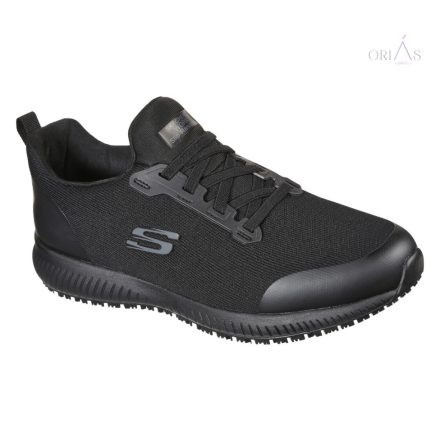 skechers 200051ec/blk squad sr-myton fekete férfi munkavédelmi cipő 47 1/2