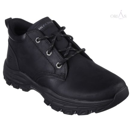 skechers 204921/blk knowlson-ramhurst fekete férfi bokacipő 48 1/2