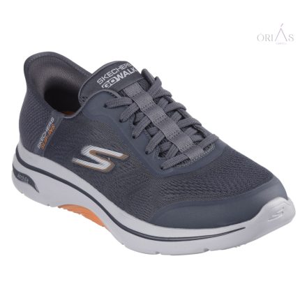 skechers 216602/ccor go walk arch fit 2.0-simplicity 2 szürke férfi edzőcipő 47