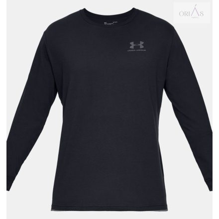 under armour 1329585-001 sötétkék férfı hosszú ujjú póló 3xl