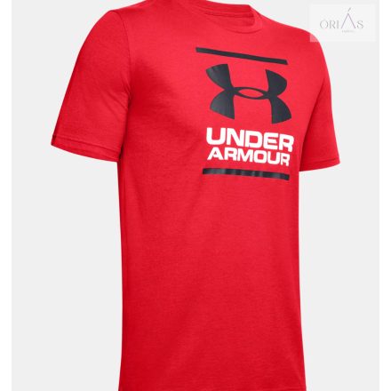 under armour 1326849-602 pıros férfı kereknyakú póló 5xl